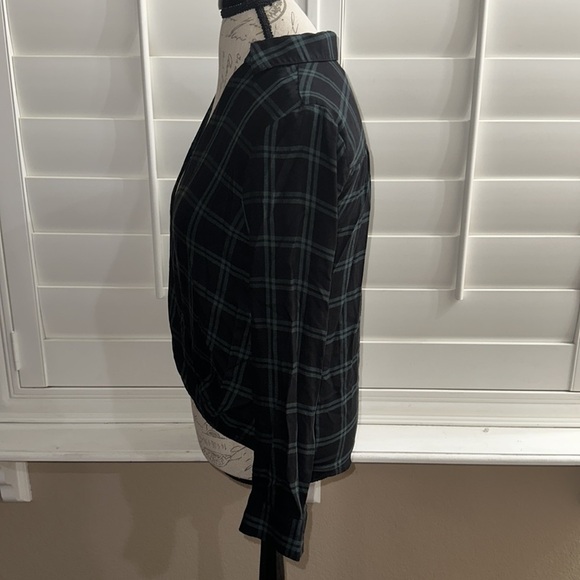 Madewell Wrap-Front Shirt in Palma Plaid - Picture 6 of 13